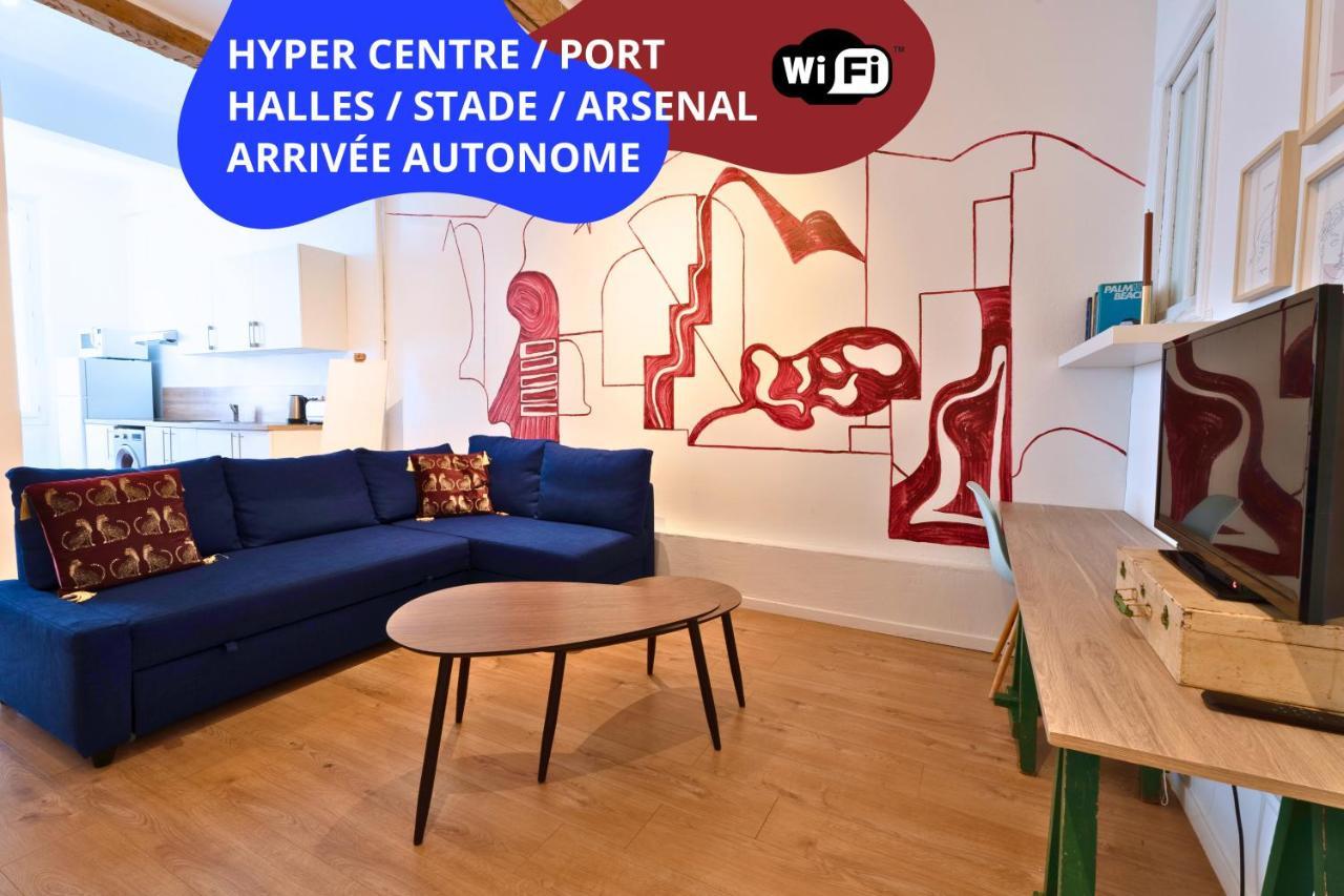 L'Atelier D'Artiste - Refuge Boheme Et Creatif Apartment ตูลง ภายนอก รูปภาพ