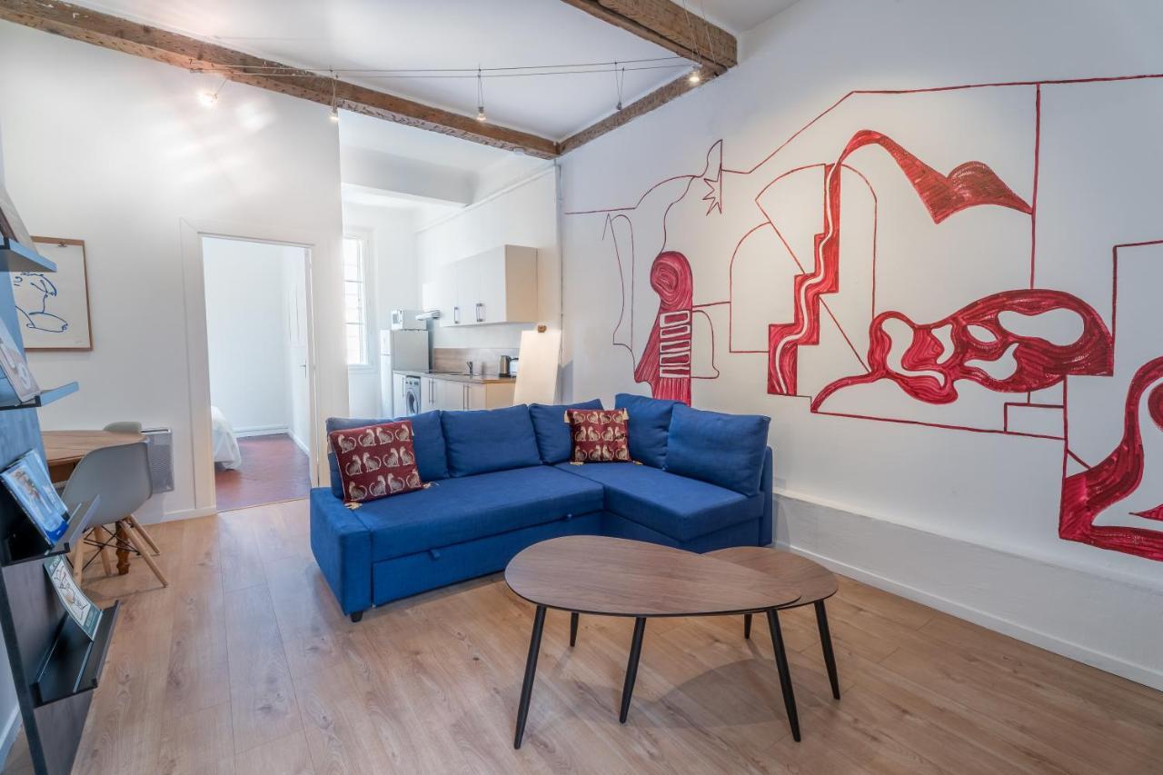 L'Atelier D'Artiste - Refuge Boheme Et Creatif Apartment ตูลง ภายนอก รูปภาพ