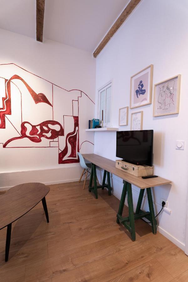 L'Atelier D'Artiste - Refuge Boheme Et Creatif Apartment ตูลง ภายนอก รูปภาพ